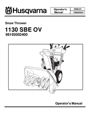 Husqvarna 1130 SBE OV Operator's Manual
