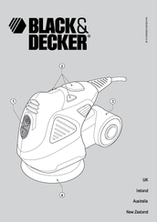 Black & Decker Palm sander Manual
