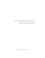 Dell PowerEdge T605 Hardware Owner's Manual