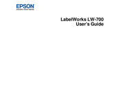 Epson Labelworks Lw 700 Manuals Manualslib