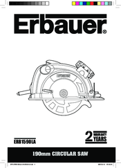 Erbauer ERB1590LA Manual