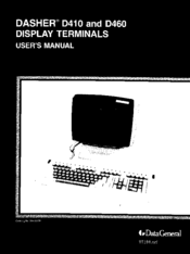DataGeneral dasher D410 User Manual