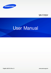 Samsung SM-T705Y User Manual