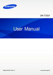 Samsung SM-T705 User Manual