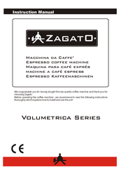 ZAGATO 3gr Volumetrica Instruction Manual