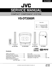 JVC VS-DT2000R Service Manual