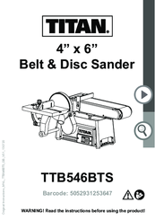 Titan TTB546BTS User Instructions