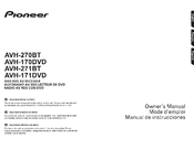 Pioneer AVH-270BT Owner's Manual