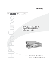 Hp ProCurve 2424M Installation Manual