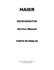 Haier HTE21W Service Manual