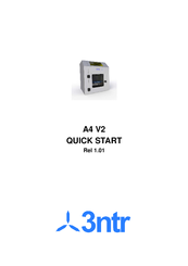 3ntr A4 V2 Quick Start Manual