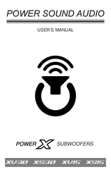 Power Sound Audio Porwer X XS15 User Manual