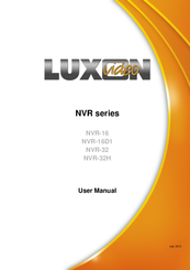 Luxon Video NVR-32H User Manual