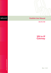 Network Electronics SDI-IP-GTW User Manual