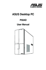 ASUS P50AD User Manual