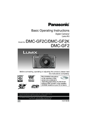 Panasonic Lumix DMC-GF2C Basic Operating Instructions Manual