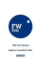 Stonesoft FW-315 Series Appliance Installation Manual