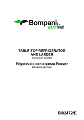 Bompani ecoline BI02472/E Instruction Booklet