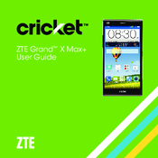 ZTE Cricket ZTE Grand X Max+ User Manual
