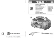 Interpump Group Boxjet Turbo 8.90 Operating Instructions Manual