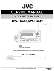 JVC KW-TC410 Service Manual