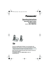 Panasonic KX-TG9372C Operating Instructions Manual