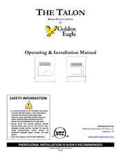 Golden Eagle Talon Operating & Installation Manual