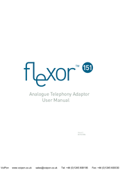 Camrivox Flexor 151 User Manual