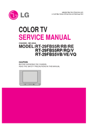 LG RT-29FB55VB Service Manual