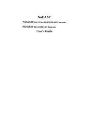 ADLINK Technology NuDAM ND-6520 User Manual