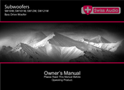 Swiss Audio SW12W Owner's Manual