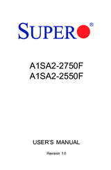 Supero A1SA2-2750F User Manual