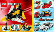 LEGO CREATOR 31001 Instructions For Use Manual