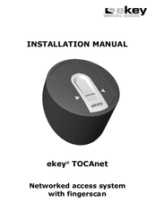 eKey TOCAnet Installation Manual
