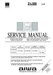 Aiwa Z-L500EZ Service Manual