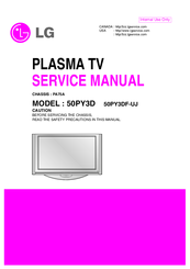 LG 50PY3D-UJ Service Manual