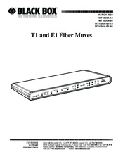 Black Box MT1000A-13 User Manual