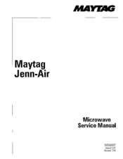 Jenn-Air M170 Service Manual