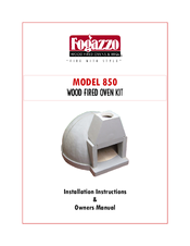 Fogazzo 850 Installation Instructions & Owner's Manual