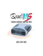 QPS Que! M5 Quick Start Manual