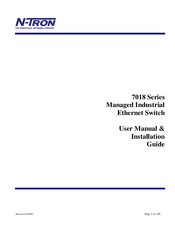 N-Tron 7018FX2 User Manual & Installation Manual