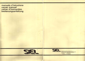 Siel Sielorchestra Owner's Manual