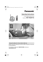 Panasonic KX-TG2411C Operating Instructions Manual