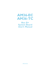 DFI AM36-EC User Manual