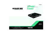 Black Box ServSwitch Duo KV6EXT-R2 User Manual