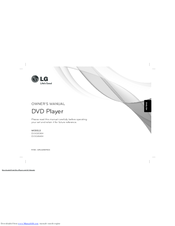 LG DVX583KH Owner's Manual