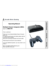 ARG MCC-TV Operating Manual