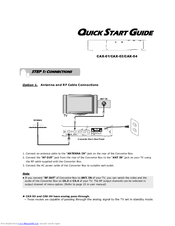 Casti CAX-03 Quick Start Manual