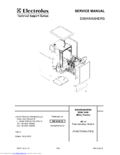Electrolux EDW 1000 Service Manual