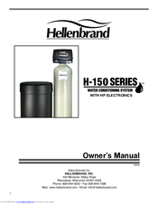 Hellenbrand H-150 Series Owner's Manual
